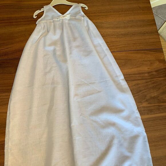 Baby's Christening/layette/wedding gown, hand made, full lining, cap, EUC. - Picture 11 of 15